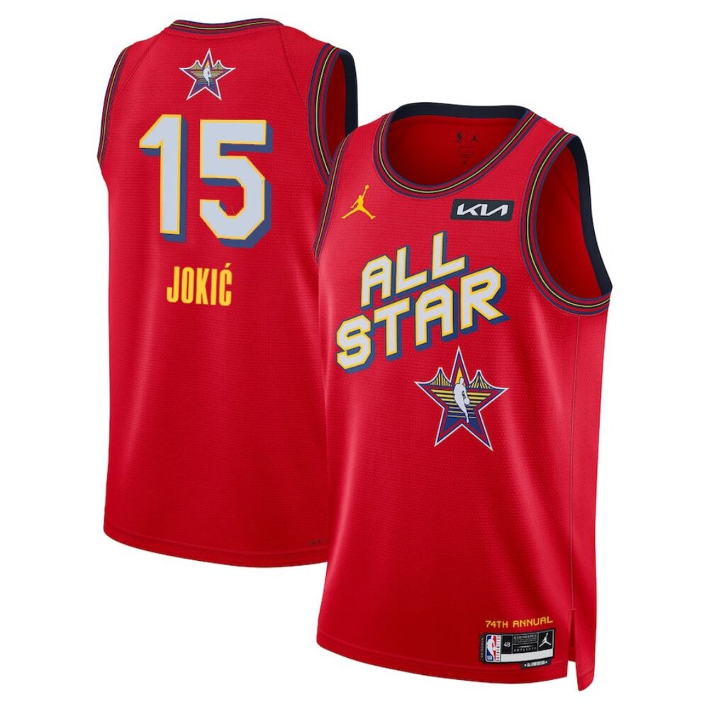 Mens Nikola Jokic Red 2025 All Star Jersey